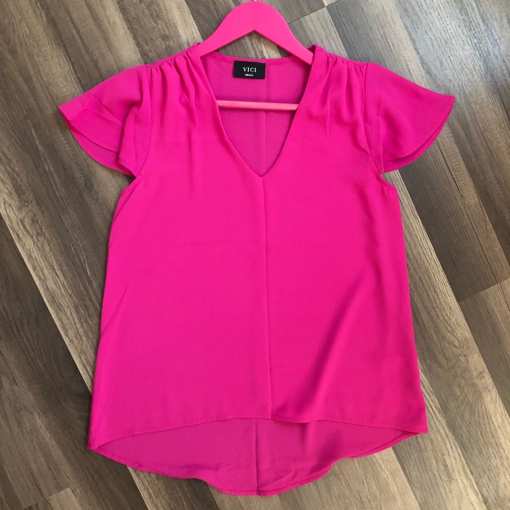 Pink top